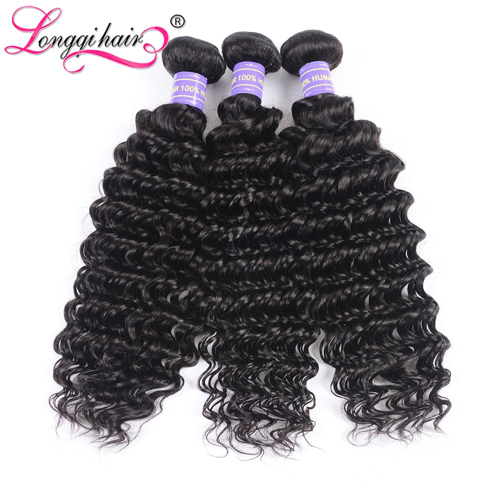 Longqi Hair Deep Wave Bundles